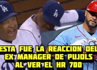 Peloteros y Fanáticos Disfrutaron el HR 700 de Albert Pujols Pero No Pasó igual con Su Ex Manager
