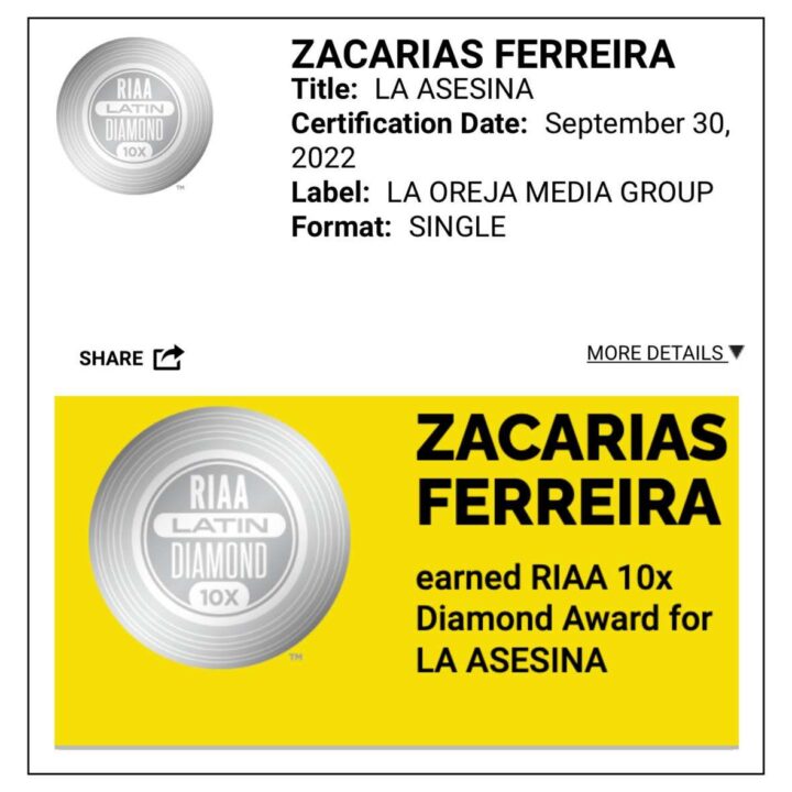 Zacarías Ferreira se convierte en el primer exponente de bachata